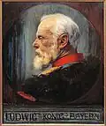 Porträt von König Ludwig III., 1914