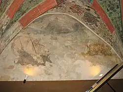 Wandmalerei mit der Jonas-Legende