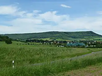 Blick auf den Karnberg aus Richtung Wanfried