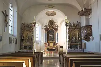 St. Ulrich, Innenraum