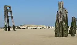 Reste des ehemaligen Ostanlegers