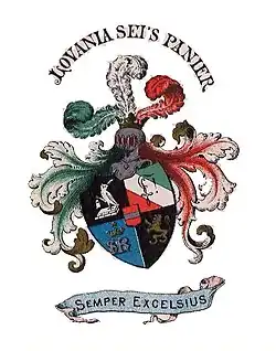 Das Zweite Wappen der K.A.V. Lovania Löwen