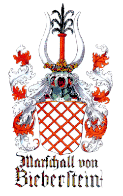 Wappengrafik von Otto Hupp mit Bügelhelm und Helmkrone