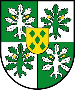 Das Wappen des Amtes Verl