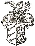Wappen derer von Boltz bei Siebmacher[12]