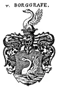Wappen derer von Borggrafe bei Siebmacher[8]