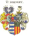 Wappen derer von Brembt bei Siebmacher