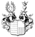 Vereinigtes Wappen derer von Brempt-Brent nach Fahne[11]