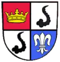 Wappen von Oberneudorf, Ortsteil der Gemeinde Buchen
