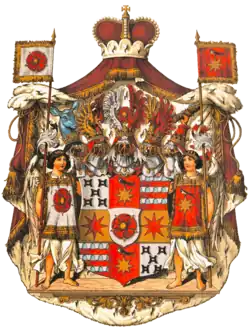 Großes Staatswappen des Fürstentums