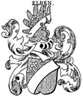 Wappen derer von Elben in Siebmachers Wappenbuch (1882)