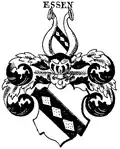 Wappen derer von Essen bei Siebmacher (1880)