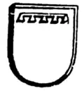 Wappen derer von Hilbeck (I) bei Anton Fahne
