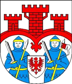 Wappen der Stadt Friedland (Mecklenburg)