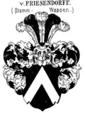 Stammwappen derer von Friesendorff bei Johann Siebmacher