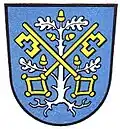 Das frühere Wappen des Marktes Hartkirchen