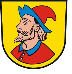 Wappen von Heidenheim an der Brenz, mit Heidenkopf