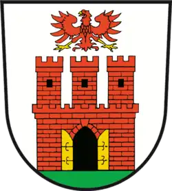 gezinnte Mauer und Türme (Oderberg DE)