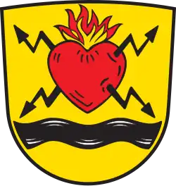 Schönthal (als Attribute des hl. Augustinus)