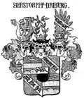 Wappen der Grafen von Sierstorpff-Driburg (1840) bei Johann Siebmacher