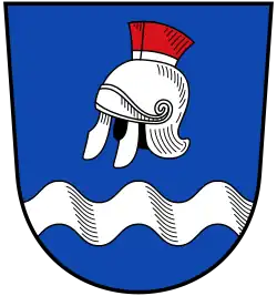 Stockstadt am Main mit Legionärshelm