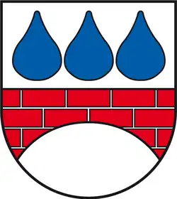 „Säcke“ im Wappen der Verwaltungsgemeinschaft Allerquelle