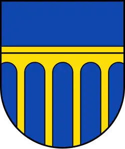 stilisierter Eisenbahnviadukt von Altenbeken