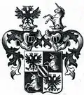 Wappen der Grafen von Cavriani, 1643