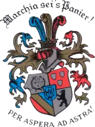 Wappen der Landsmannschaft Marchia Berlin zu Osnabrück