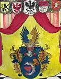 Wappen eines 1704 in Königsberg erneut geadelten Zweigs der Droste zu Hülshoff