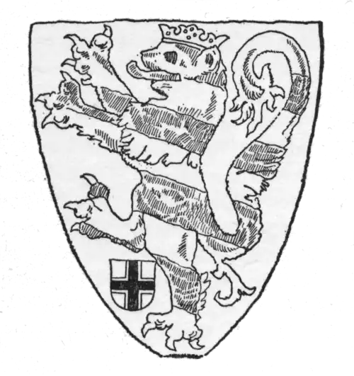 Zeichnung des Schilds