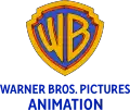 Das logo von Warner Bros. Pictures Animation (bis 2024)