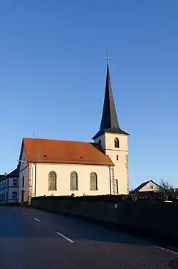Die Kirche in Wülfershausen