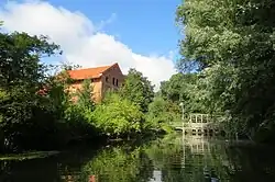 Wassermühle Brömsenberg am hölzernen Sude-Wehr