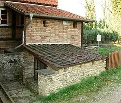 Anbau für das Wasserrad