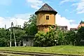 Wasserturm an der Schmalspurbahn