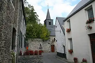 Straße der Kirche (Saint-Michel)