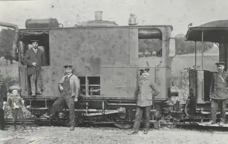 historische Aufnahme von 1908