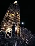 Sankt Martinuskirche in Weert bei Nacht