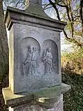 Relief des Wegekreuzes (1870)