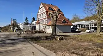 Empfangsgebäude im Jahr 2025