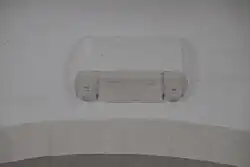 Gesims mit Köpfen über dem Chorbogen