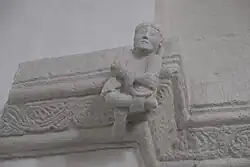 Skulptur am Chorbogen