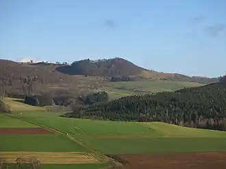 Westansicht der Weiherkuppe