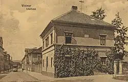 Am Liszt-Haus in Richtung Falkenburg