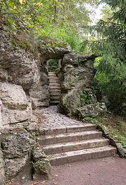 Felsentreppe, das Nadelöhr