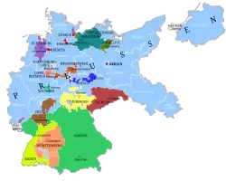 Zum Vergleich: Die Länder des Deutschen Reiches (1925)