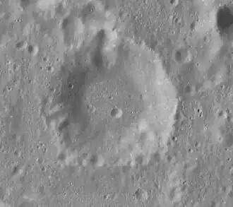 Weinek, von LROC (WAC) aufgenommen