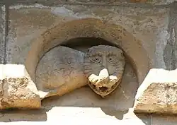 Detail der Südfassade