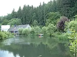 Stauteich und Teile des ehemaligen Hammerwerkes Zurmühle